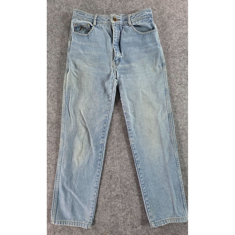 Vintage 1980s Jordache straight leg jeans 13 Juniors/ Womens Light Wash